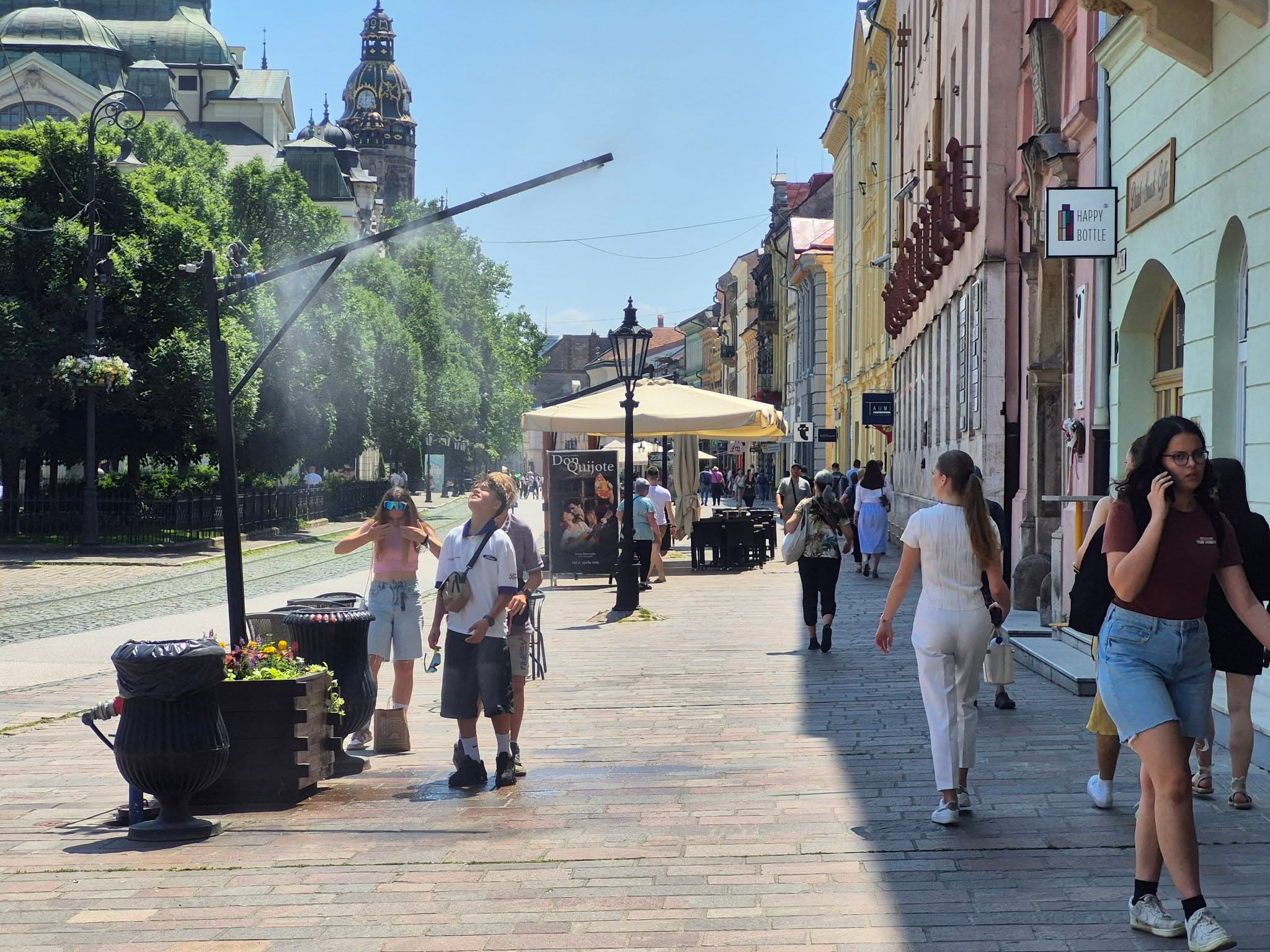 Rozhorúčené Košice ponúkajú na schladenie nielen kúpaliská, parky alebo fontány