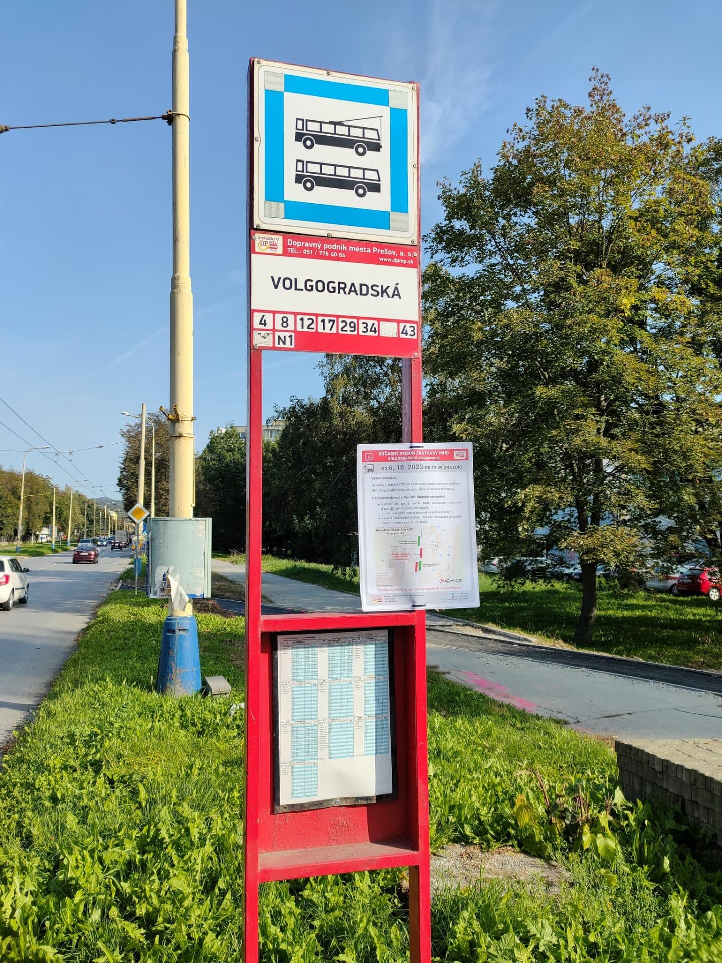Pre rekonštrukciu dočasne presunú dve zastávky