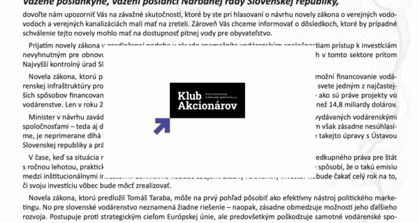 Bez dlhopisov a investícií Slovensku hrozí kolaps vodovodov