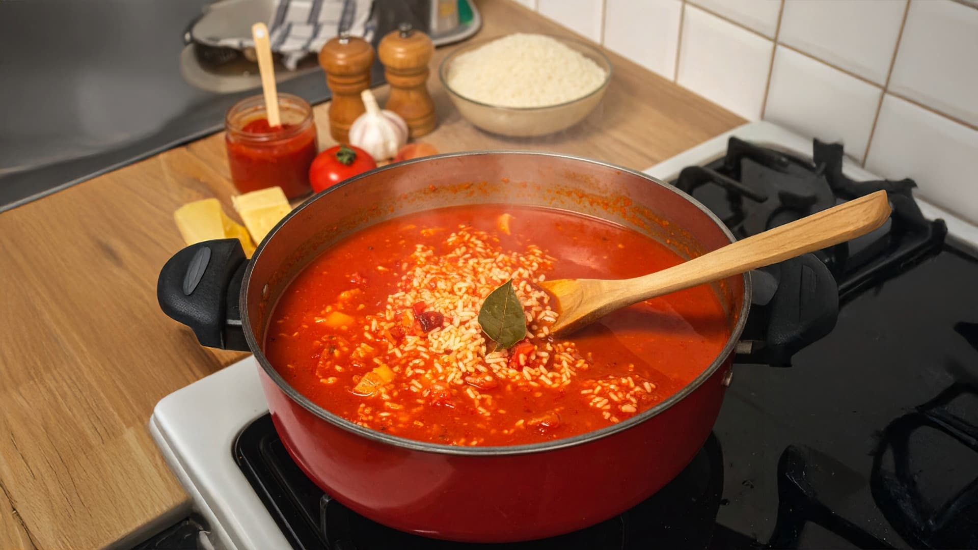 Tip na recept: Paradajková polievka s ryžou