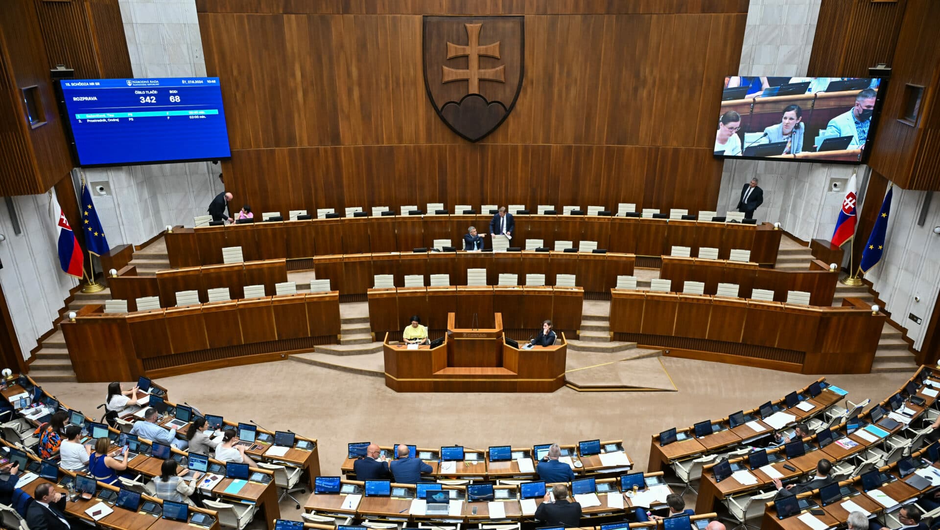 Fotografia k článku Vláda Roberta Fica prežila hlasovanie o dôvere. Opozícia hovorí o fraške a chýbajúcom pláne
