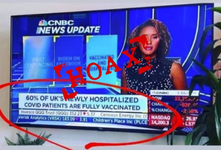 Polícia vyvracia hoax o vysokom množstve hospitalizácií po očkovaní v Spojenom kráľovstve