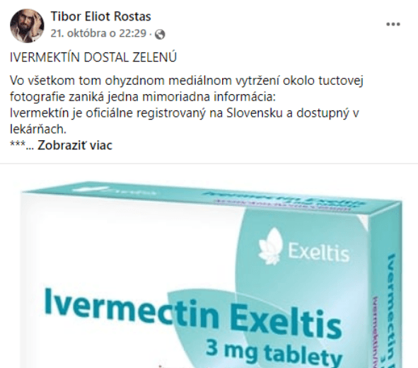 Polícia upozorňuje, že Ivermektínom sa lieči svrab, nie ochorenie COVID-19