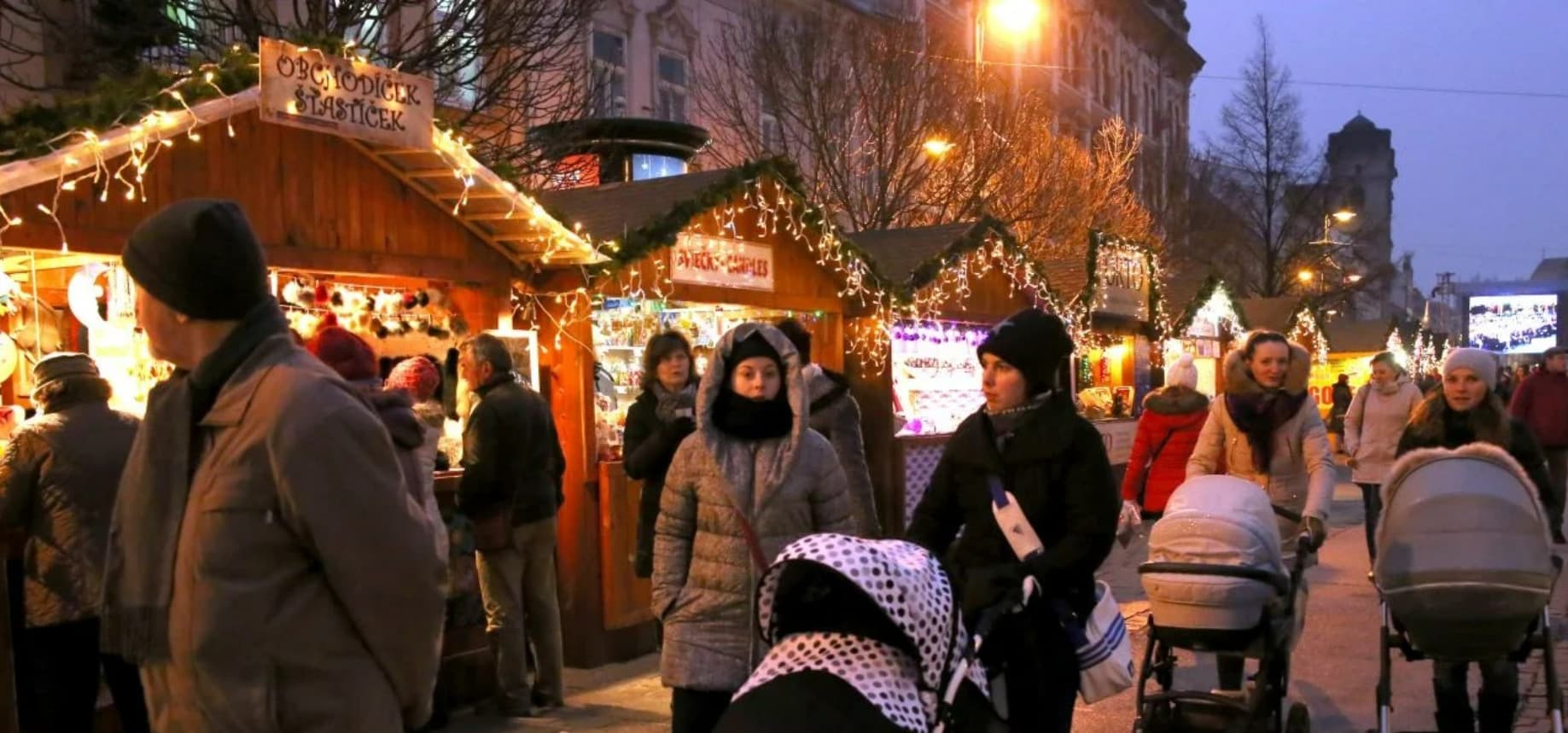 Vianočné trhy sa tento rok budú konať iba na dvoch miestach v Košiciach
