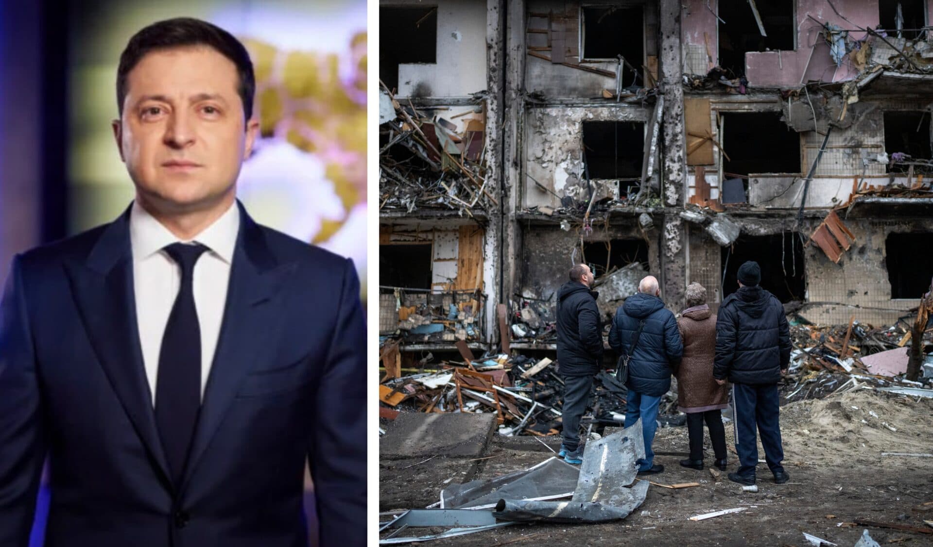 V Kyjeve sa pred úsvitom ozývali výbuchy. Bránime náš štát sami, hovorí Zelenskyj
