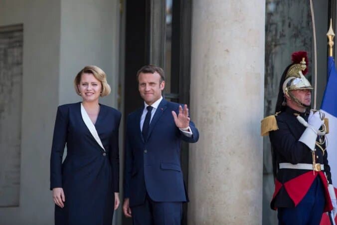 Čaputová zablahoželala Macronovi k znovuzvoleniu vo voľbách