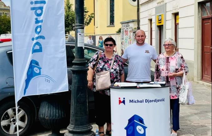 Na post poslanca KSK kandiduje aj Michal Djordjevič. Občanom chce byť vždy po ruke