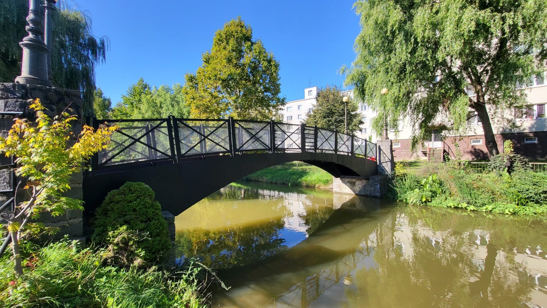 Mostík cez Mlynský náhon je zrekonštruovaný (FOTO)