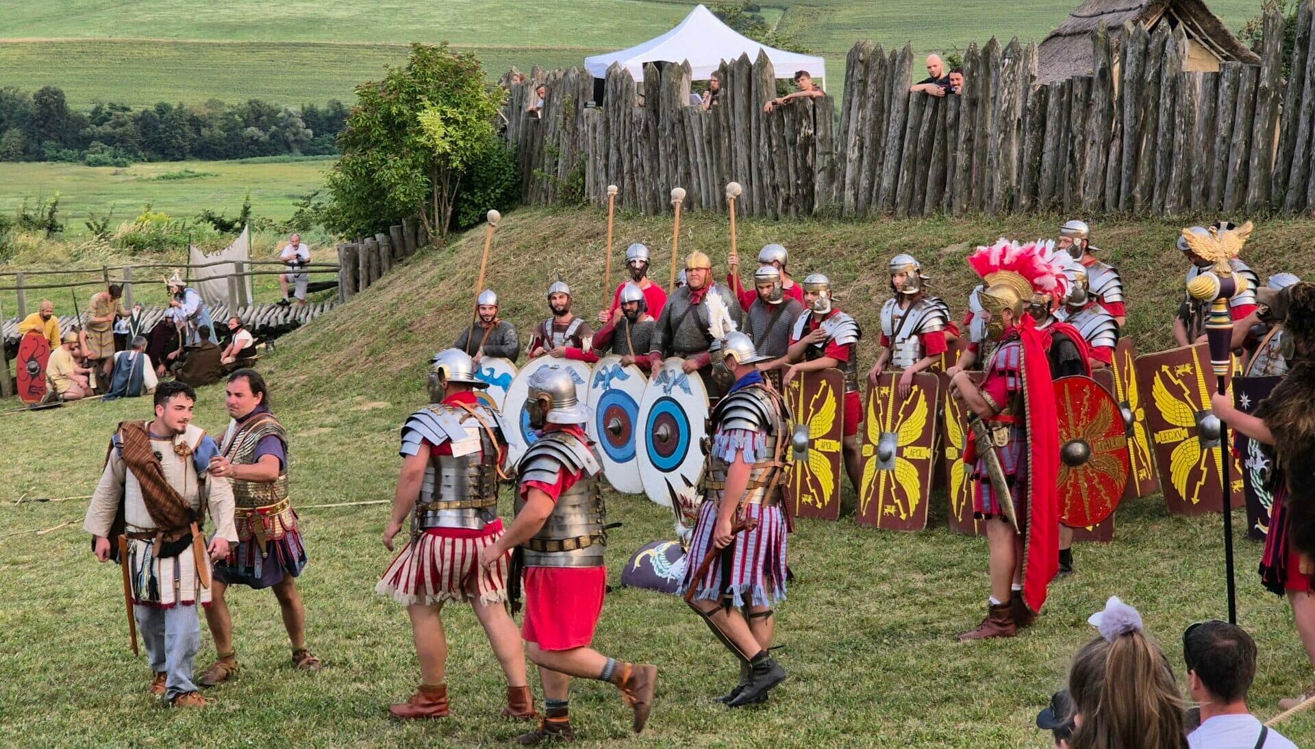 Starovek a časy Rímskej ríše ožili v Nižnej Myšli (FOTO)