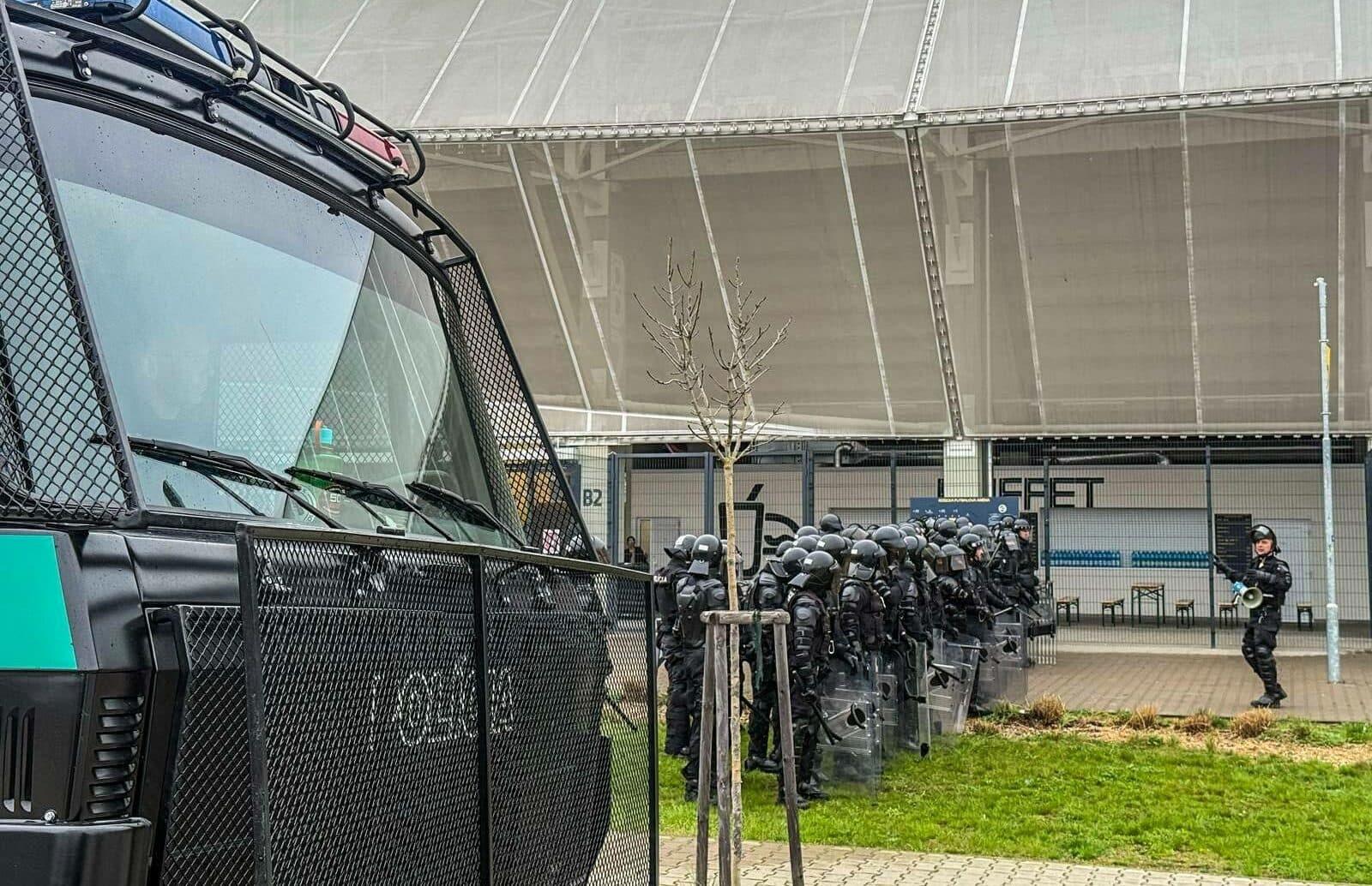 Košickí policajti sa pripravujú na futbalové majstrovstvá do 21 rokov (FOTO)