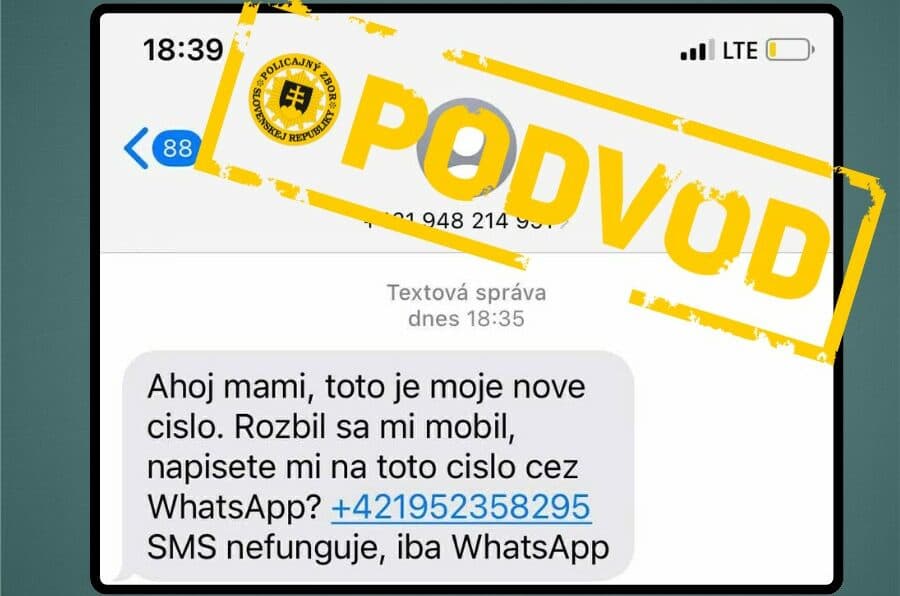 Polícia varuje pred ďalšou vlnou podvodných správ na WhatsAppe