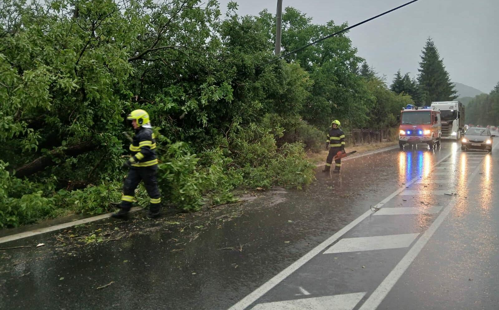 Hasiči v Košickom kraji zasahovali viac ako 170-krát. Mesto Košice bude odstraňovať škody niekoľko dní