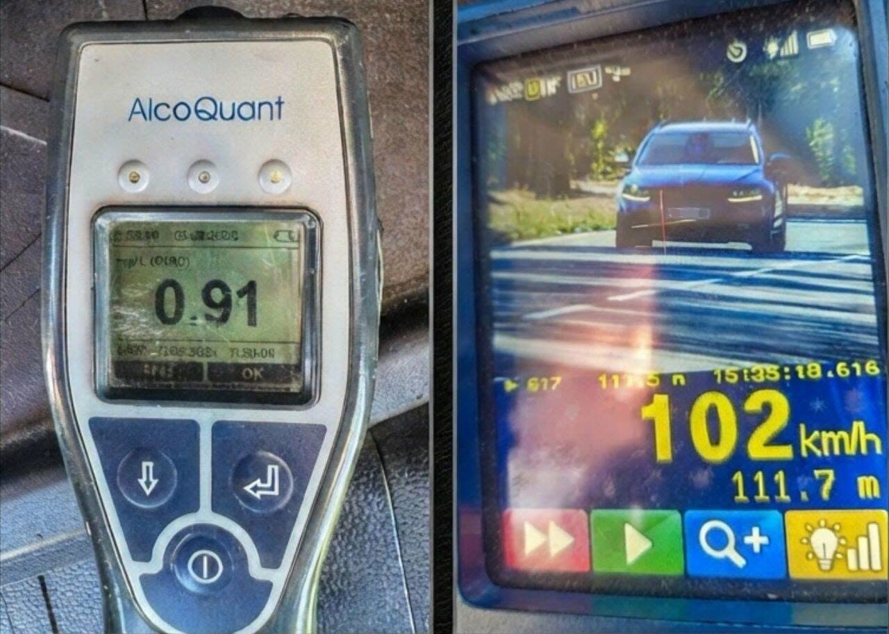 Fotografia k článku Počas celoslovenskej dopravnej kontroly policajti odhalili vyše 200 priestupkov, na plnej čiare dominovala rýchlosť