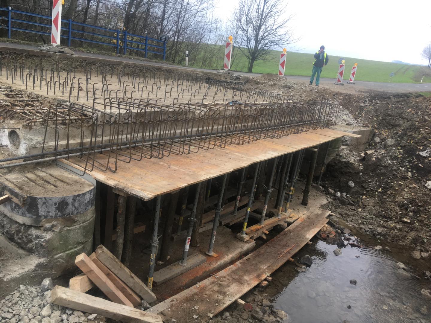 Takto vyzeral most na začiatku opráv v januári 2023. FOTO:META / Rasťo Trnka