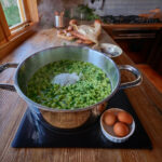 Tip na recept: Špenátové halušky s opečenou slaninou a cesnakom