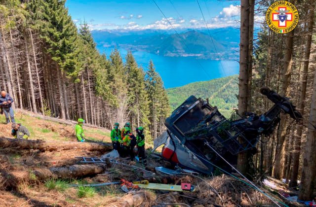 Vina za pád lanovky v Piemonte padla na servisného technika, vyradiť mal núdzovú brzdu