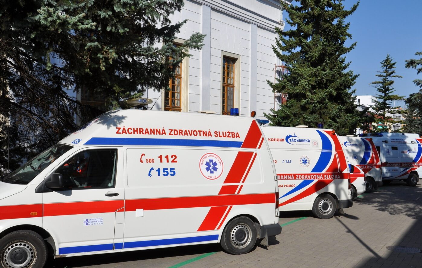 Záchranná služba Košice má veľký nárast počtu zásahov k pacientom s COVID-19