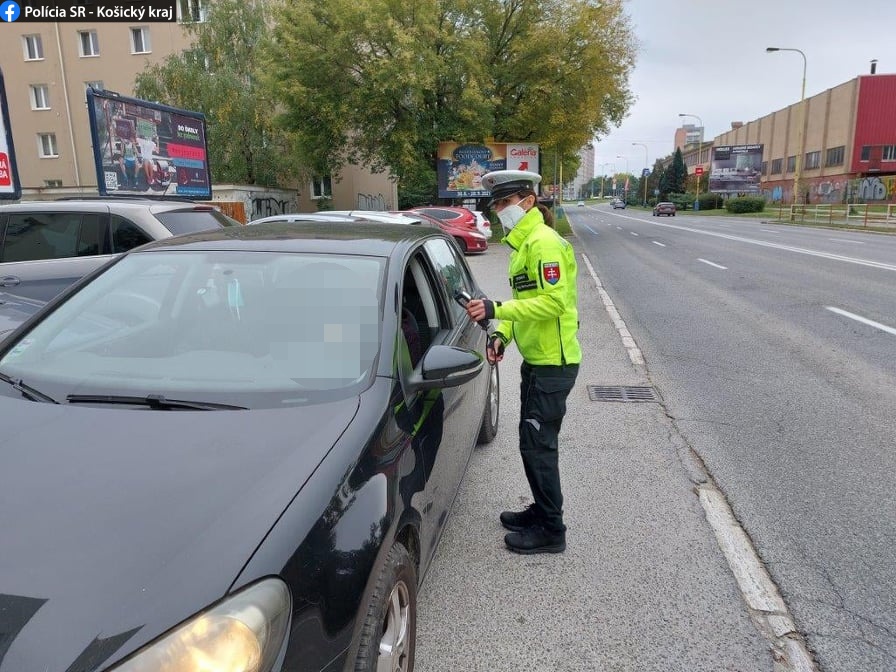 Na cestách Košického kraja policajti odhalili aj vodičov, ktorí za volantom nemali čo robiť