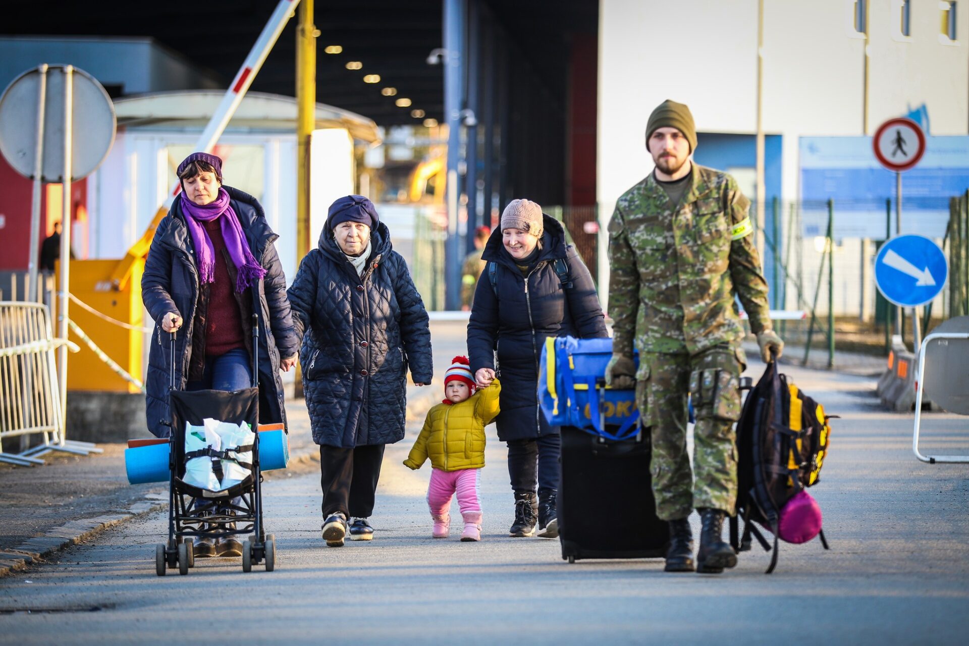 Slovensko-ukrajinskú hranicu prekročilo od začiatku konfliktu viac ako 300-tisíc utečencov 
