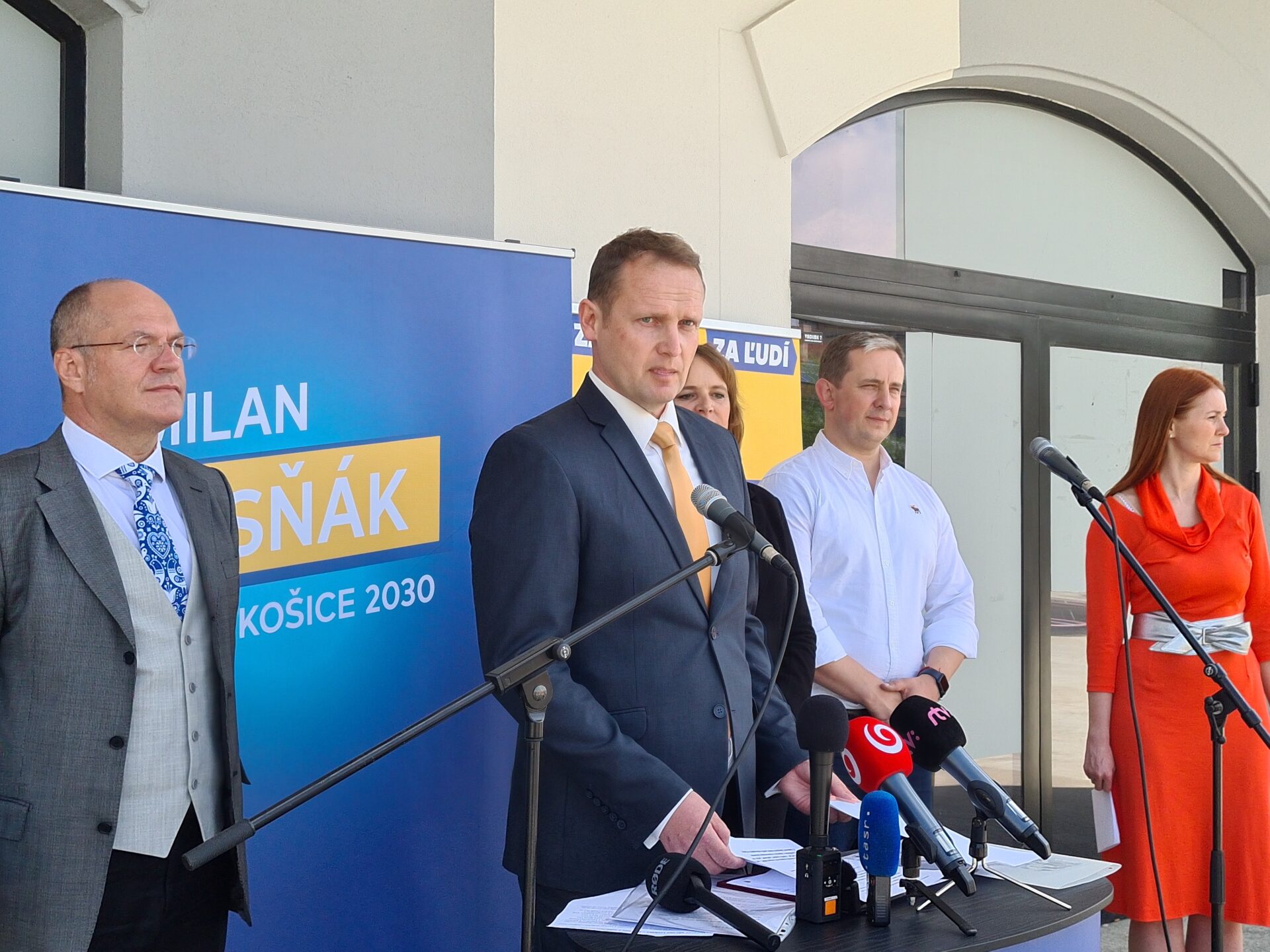 Milan Lesňák kandiduje na primátora Košíc. Očakávania z uplynulých volieb sa podľa neho nenaplnili (FOTO)