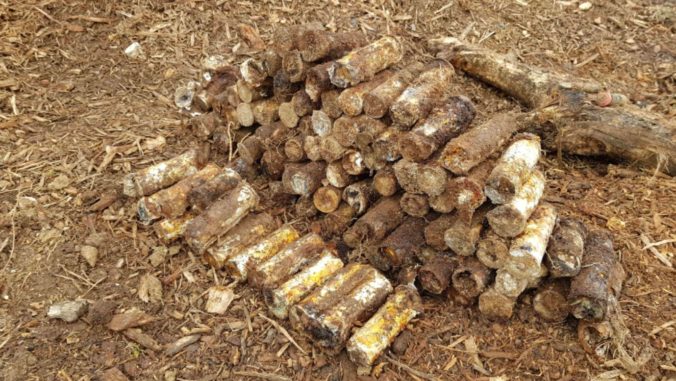 Počas prieskumu staveniska košickej R2 našli pyrotechnici 202 kusov munície (FOTO)