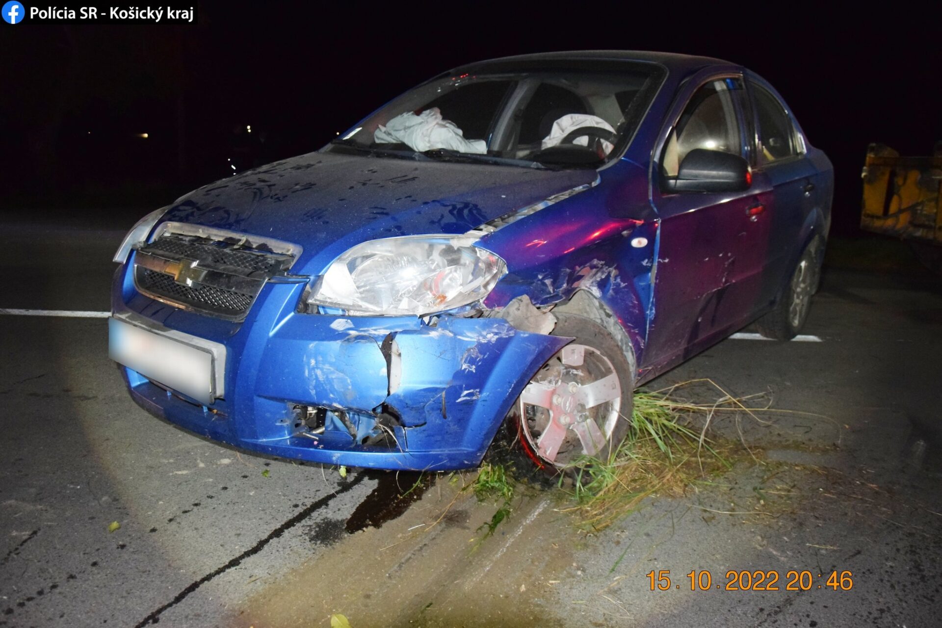 Ďalší vodič pod vplyvom alkoholu spôsobil nehodu (FOTO)