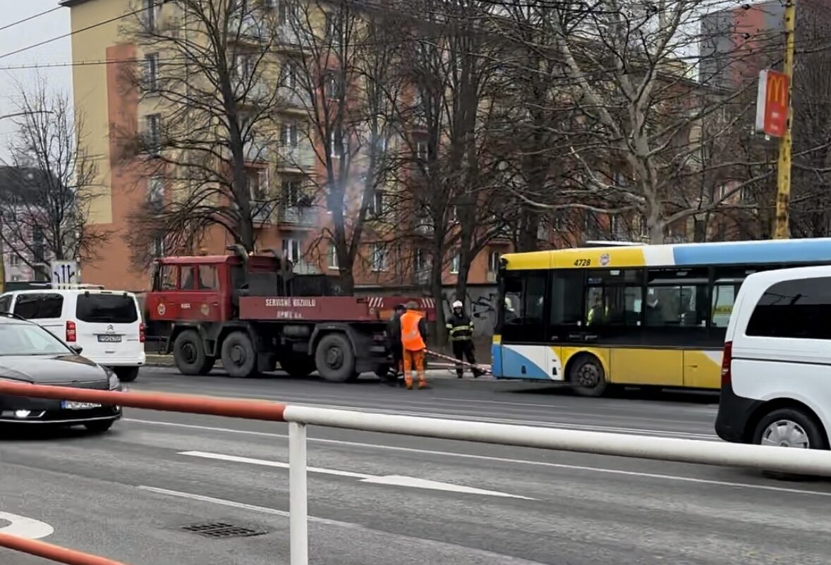 V Košiciach horel ďalší autobus