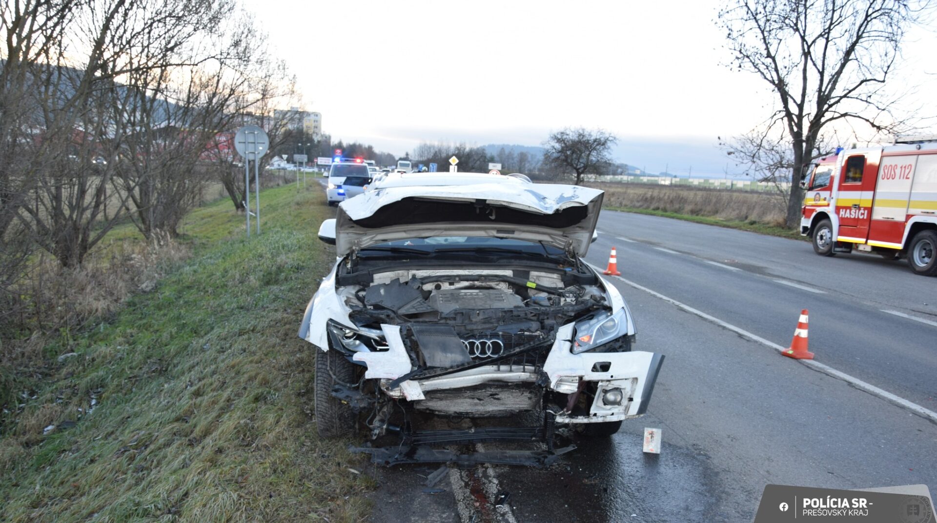 Opitá Košičanka spôsobila vážnu nehodu, pri ktorej sa ťažko zranil druhý vodič (FOTO)