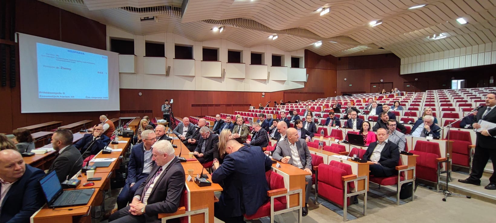 Zasadnutie Zastupiteľstva Košického samosprávneho kraja, FOTO: Tomáš Mácha