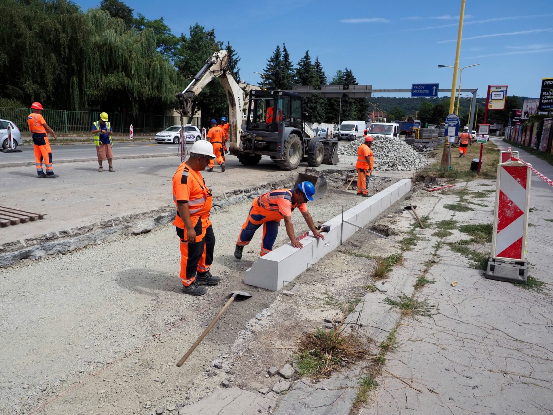 Opravy ciest v Košiciach napredujú: Mliečna ulica čoskoro dokončená (Foto)