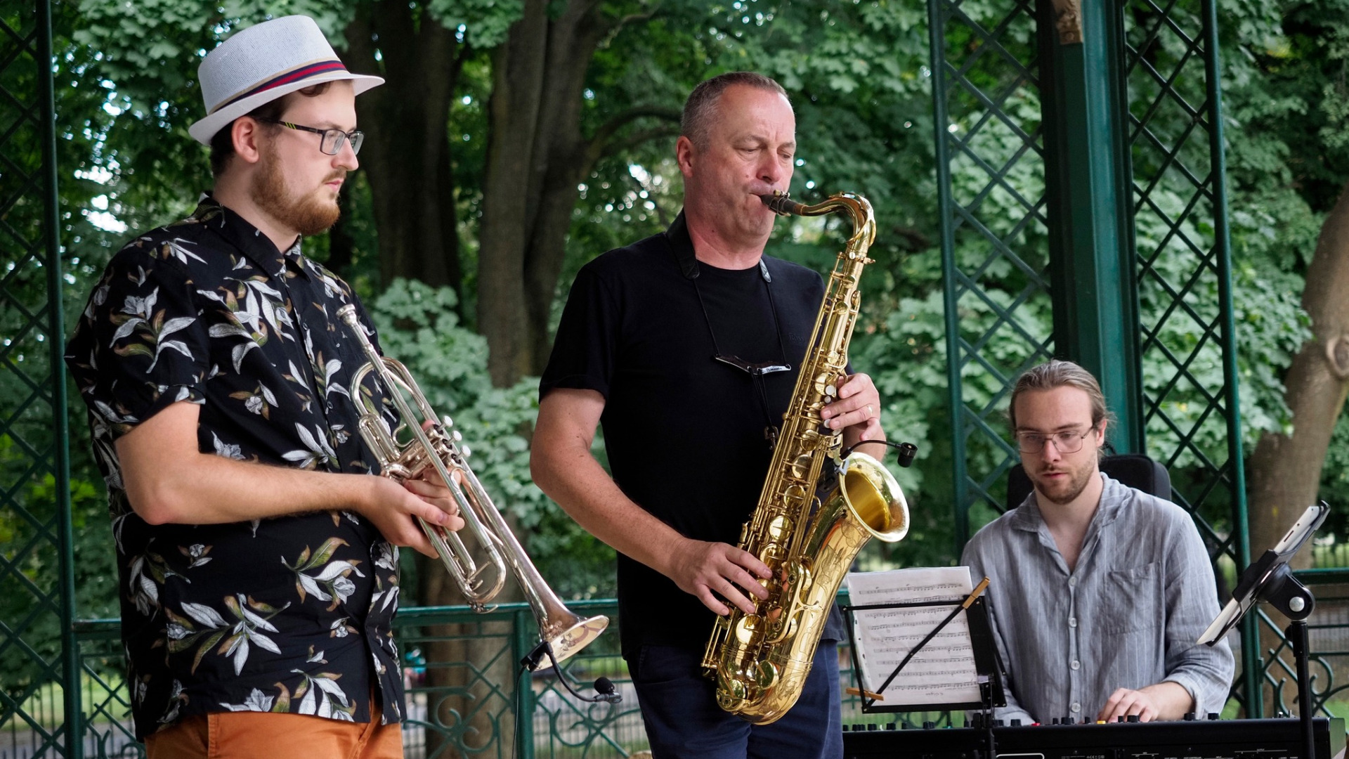 Jazzový koncert oživil košický mestský park (FOTO)