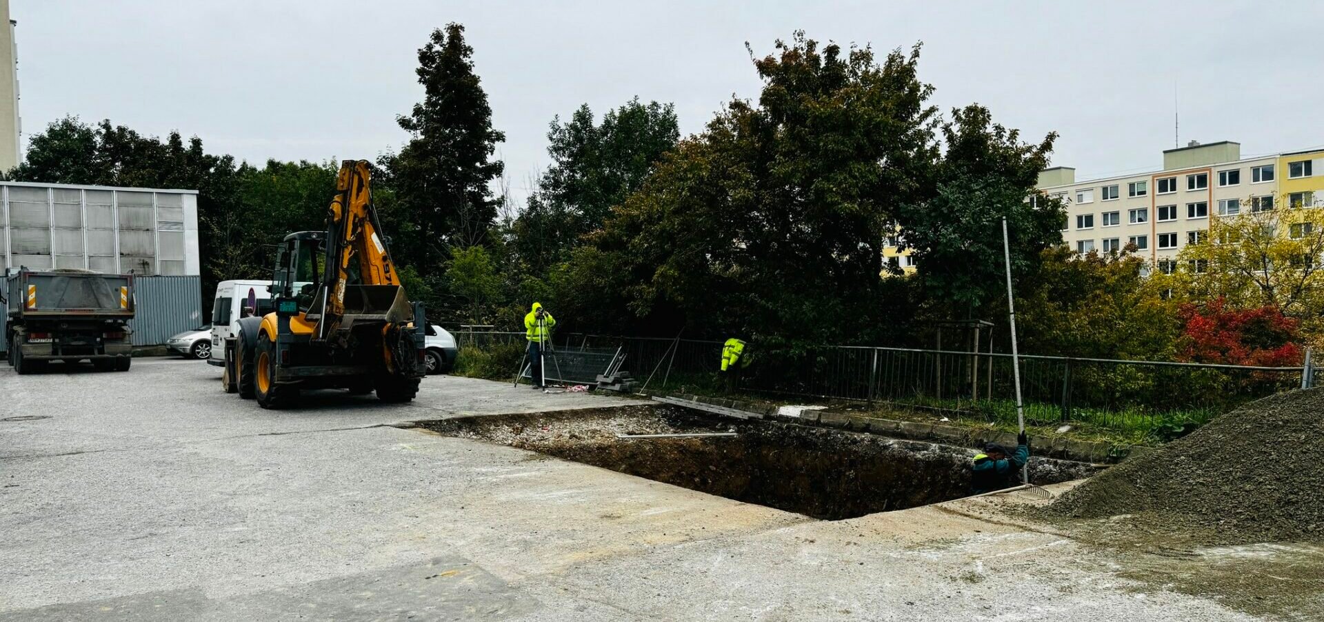 Košice pokračujú s výstavbou polopodzemných kontajnerov na uliciach Buzulucká a Fábryho