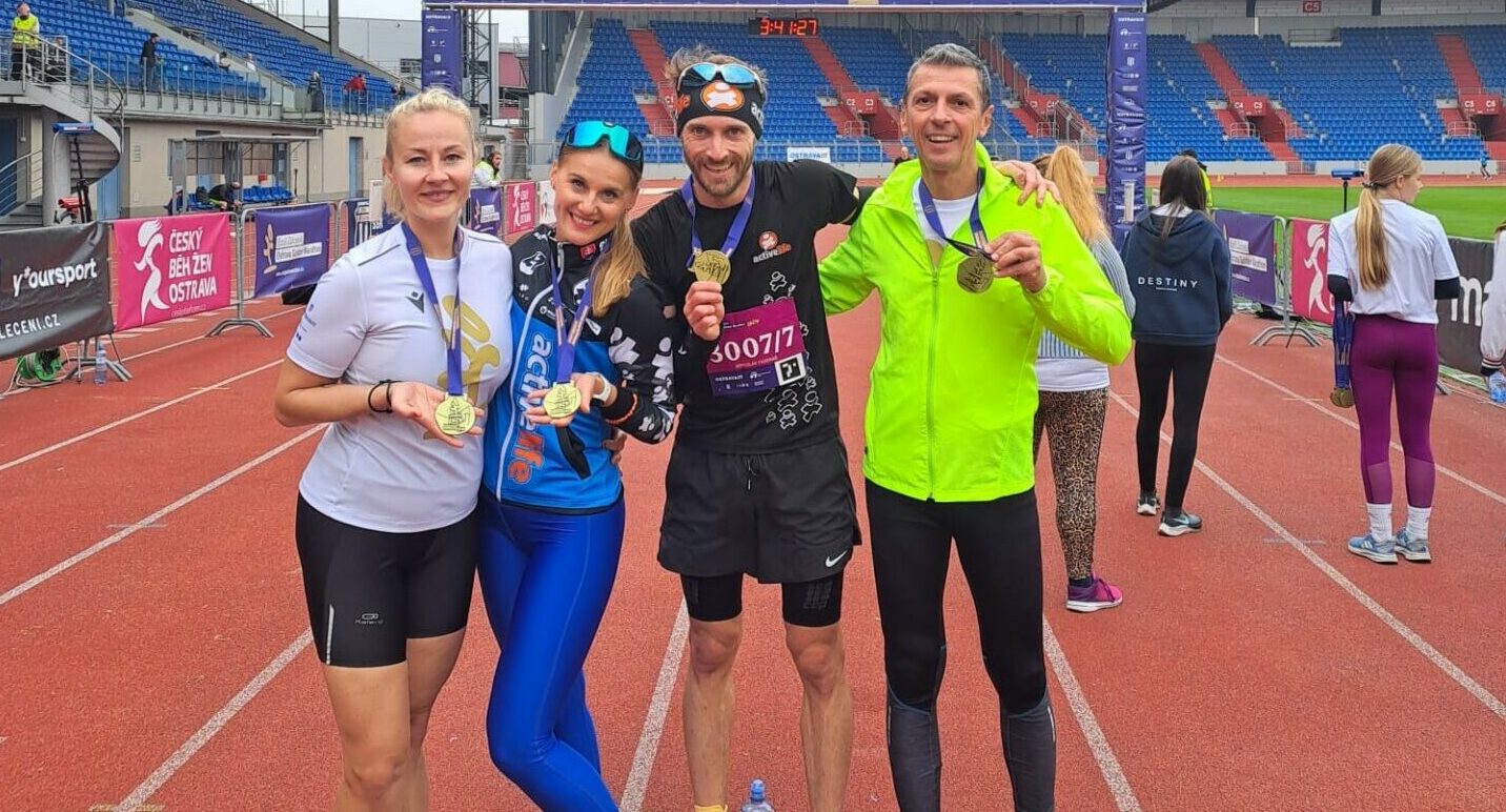 Košický štafetový tím získal BRONZ na Ostrava Golden Marathon (FOTO)