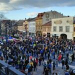 Košičania sa opäť zišli na proteste, ich rady však v porovnaní s predošlými zhromaždeniami zredli