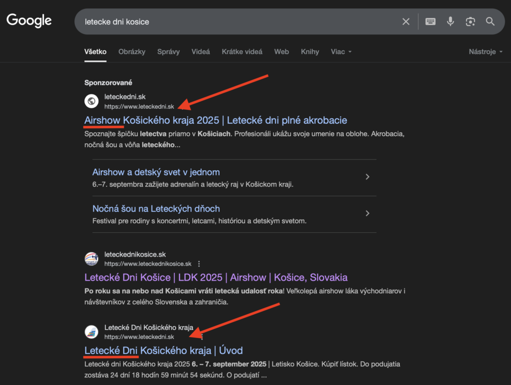 Screenshot redakcia | google.com