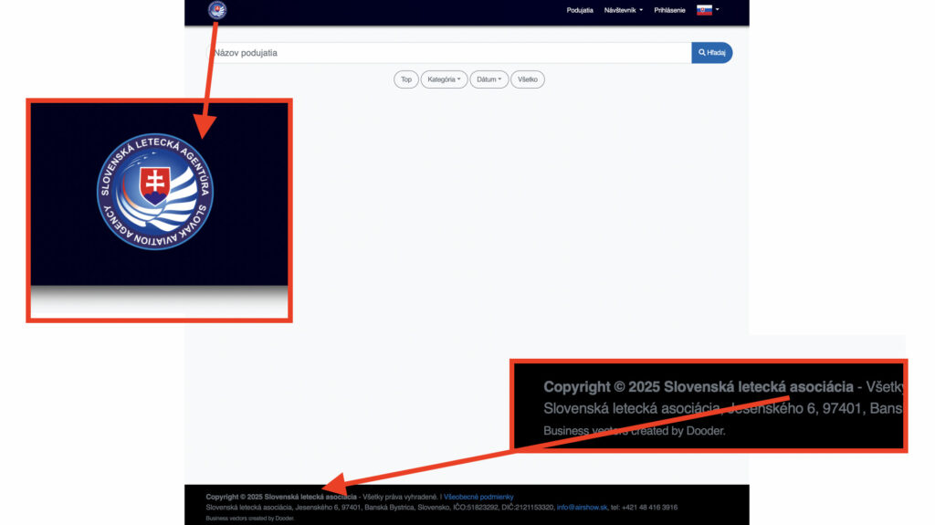 Screenshot airshow.sk