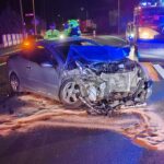 Nočná nehoda v Sečovciach si vyžiadala zásah hasičov (FOTO)