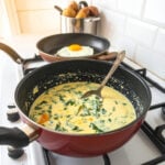 Tip na recept: Špenát s volským okom a zemiakmi