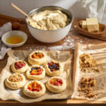 Tip na recept: Kysnuté koláče s posýpkou a ovocím