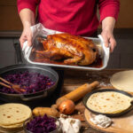 Tip na recept: Pečená hus s červenou kapustou a lokšami