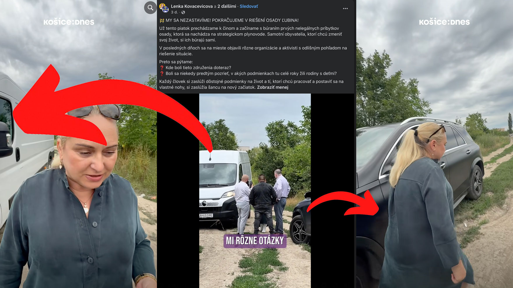 Účelový záber starostky vs. Realita