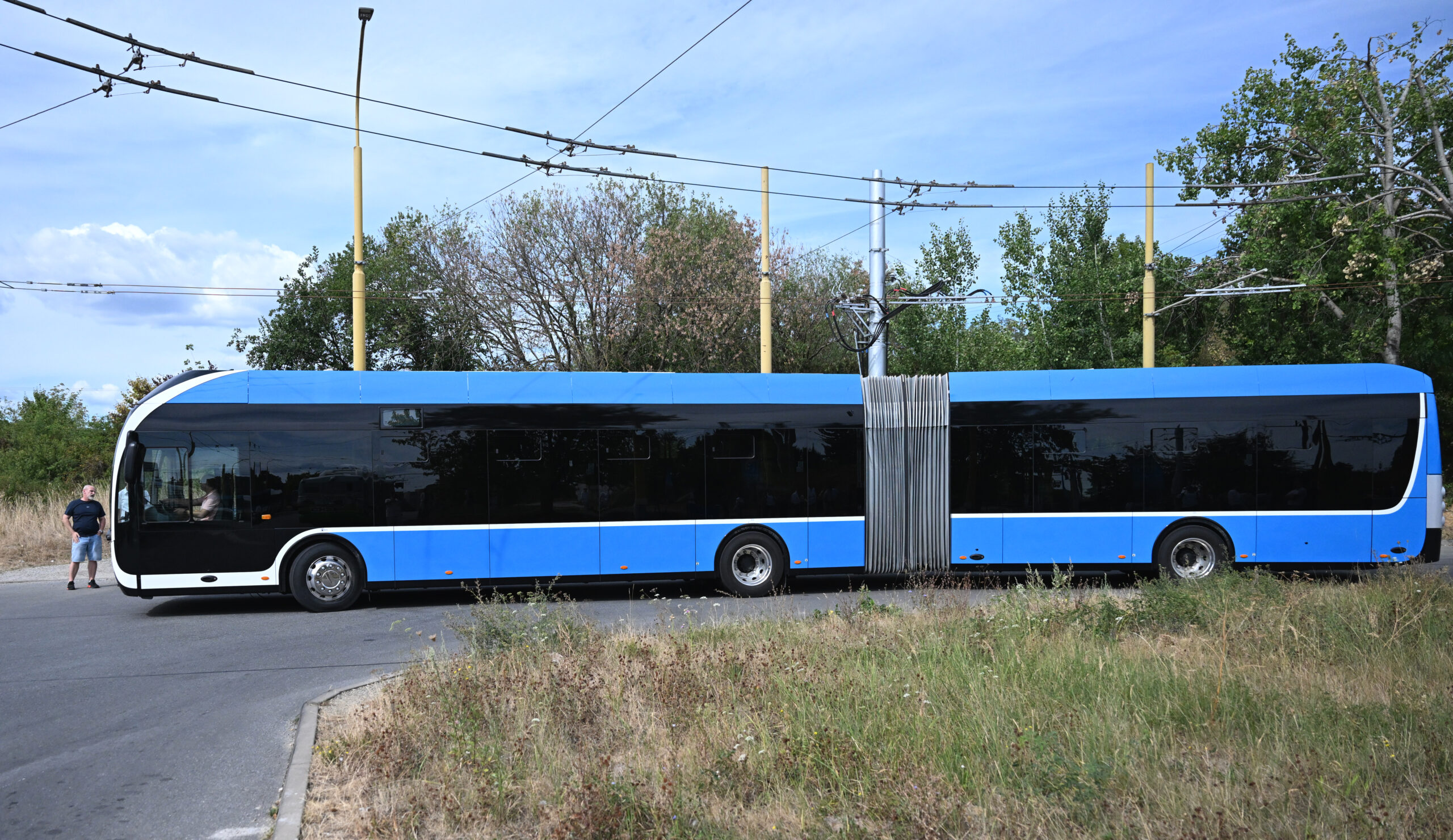 Fotografia k článku Mesto Košice predstavilo prvý z 11 kĺbových elektrobusov