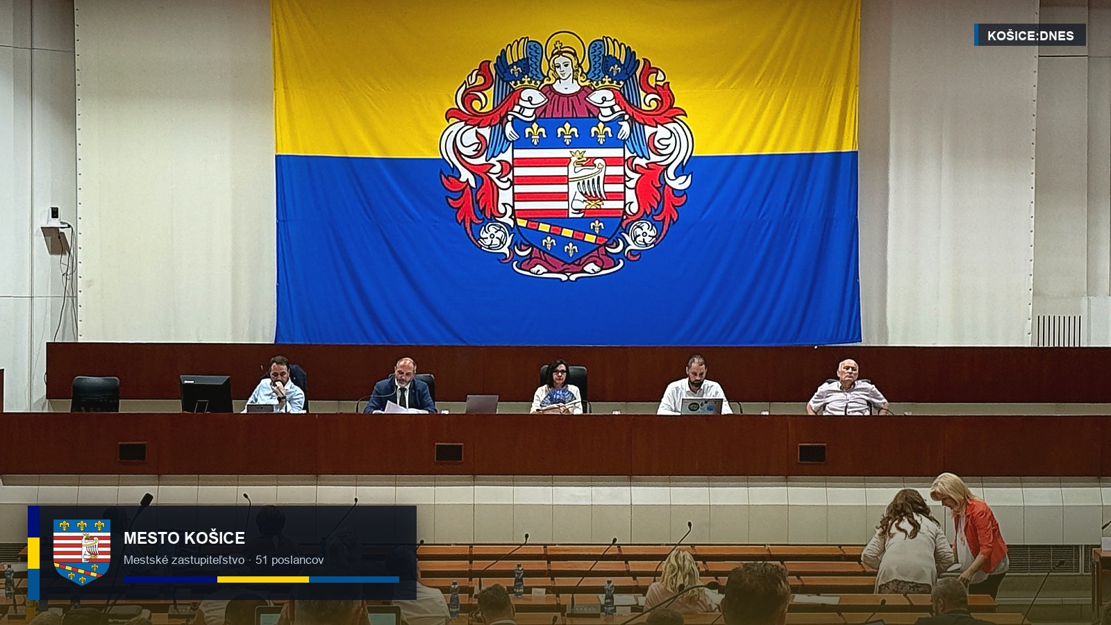 Fotografia k článku Toto sú ZVOLENÍ POSLANCI MESTA KOŠICE v komunálnych voľbách 2026 (ZOZNAM)