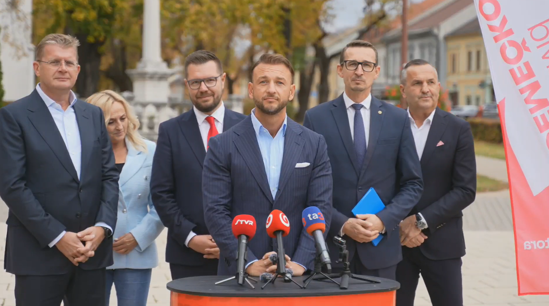 Fotografia k článku Matúš Šutaj Eštok podporil Igora Šimka, Trnku a Porvažníka ostro kritizoval
