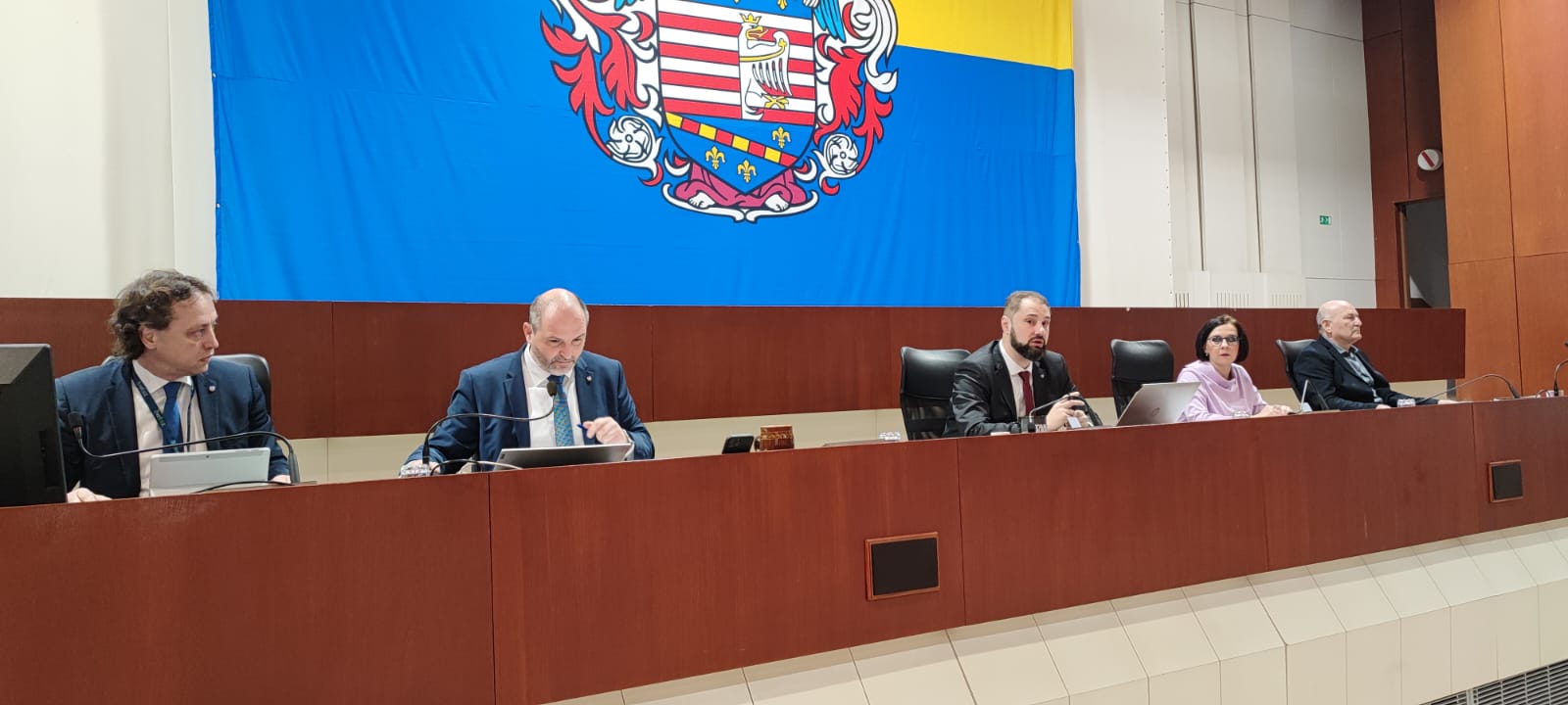Mimoriadne zastupiteľstvo Košice, 27. marca 2024. FOTO: Tomáš Mácha