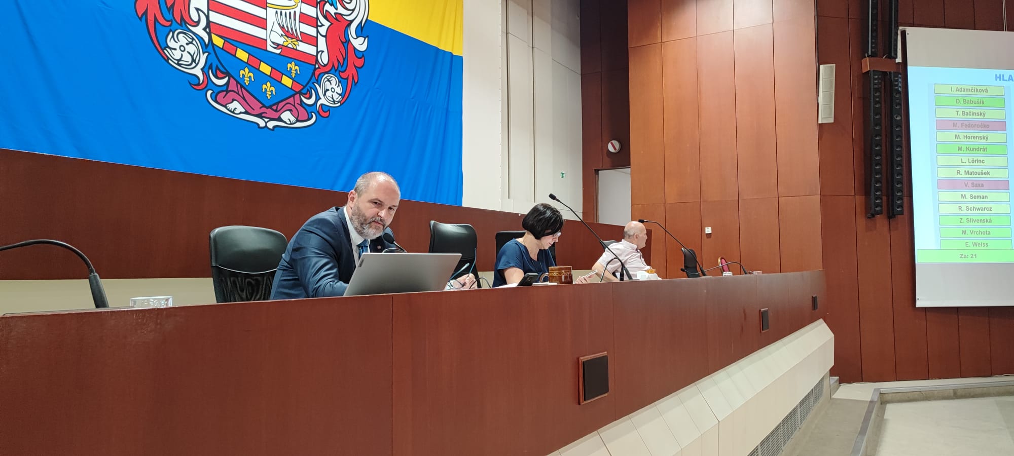 Mestské zastupiteľstvo Košice dňa 27.6.2024. FOTO: Tomáš Mácha